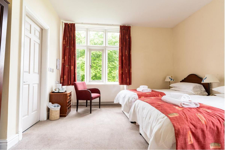 Bedroom 2, Whalley Abbey - B&B and Retreat House, Lancashire