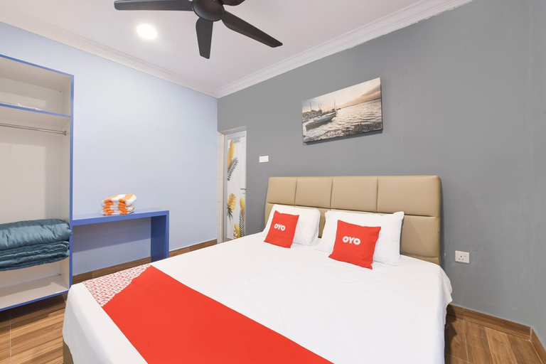 Bedroom, Mersing Pelangi Beach Resort, Mersing