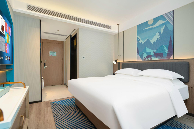 Bedroom 2, ECHARM Hotel (Guangzhou TaiKoo Hui Huashi Subway Station ), Guangzhou