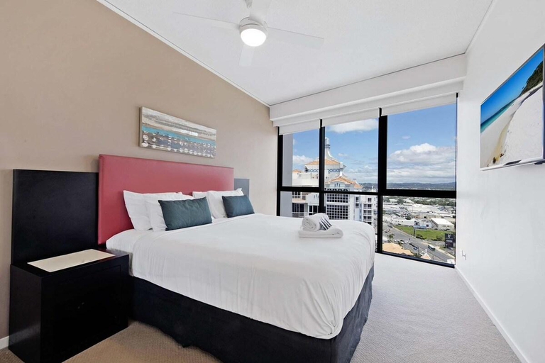 Bedroom 2, Sierra Grand Broadbeach - Privately Managed, Gold Coast
