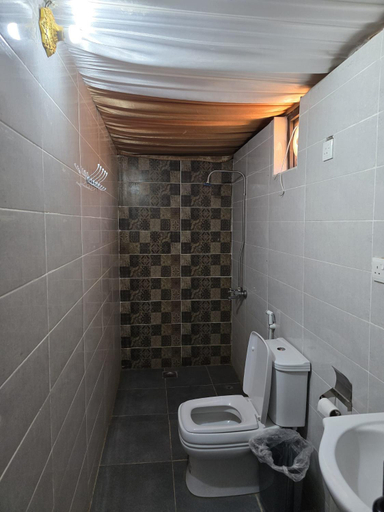 Bathroom, Wadi rum safari 1 camp, Aqaba