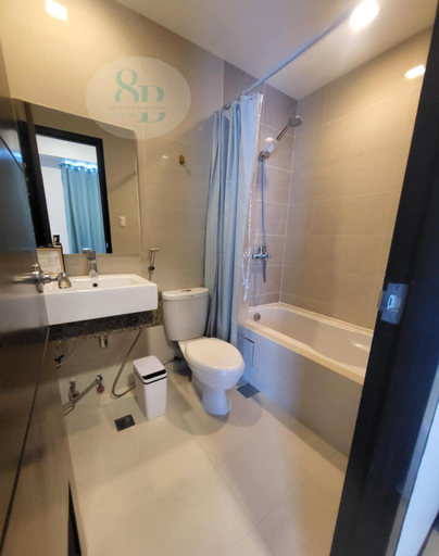 Bathroom, Mactan Newtown 8Newtown Boulevard Beach Condo RM6, Lapu-Lapu City