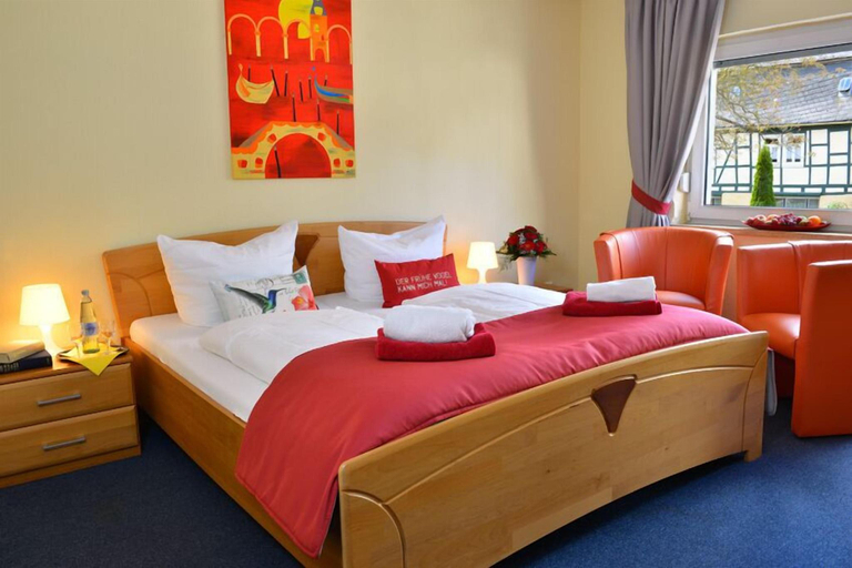 Bedroom 2, Hotel Zum Muhlental, Rhein-Hunsrück-Kreis