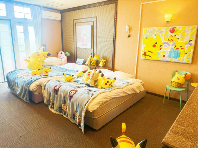 Bedroom 5, Ikaho Kids Paradise Hotel - Vacation STAY 56430v, Shibukawa