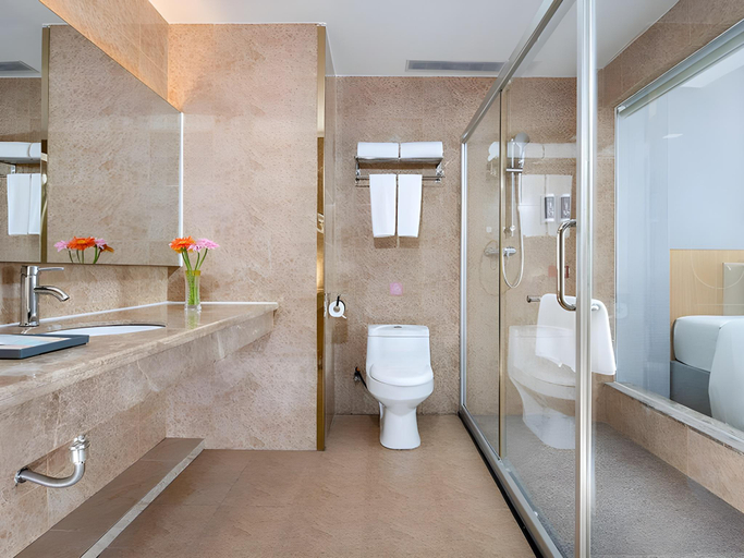 Bathroom, Vienna Classic Hotel Zhuhai Doumen Xinqing Science Park, Zhuhai