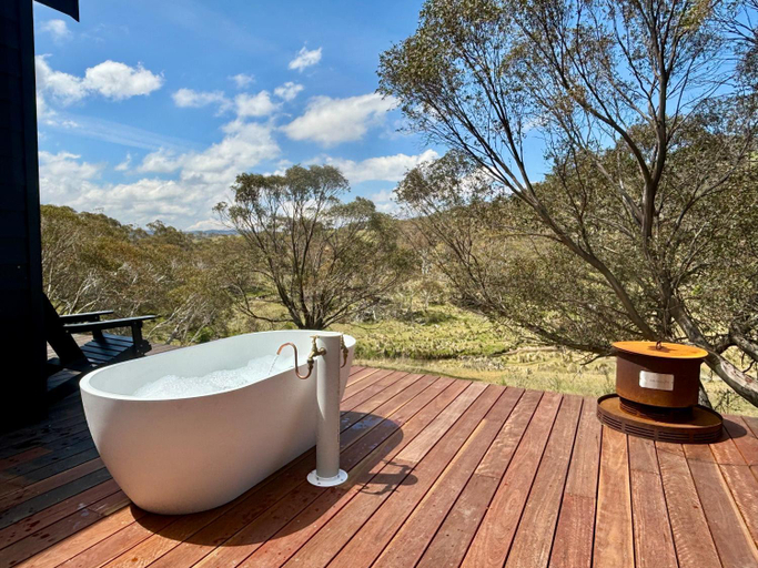 Bathroom 2, Moonbah Escapez, Snowy River