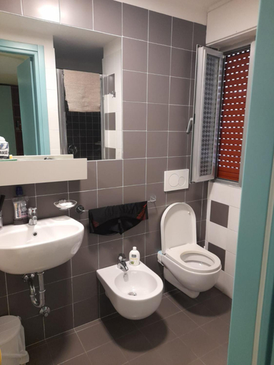 Bathroom 4, Hotel Faber, Rimini