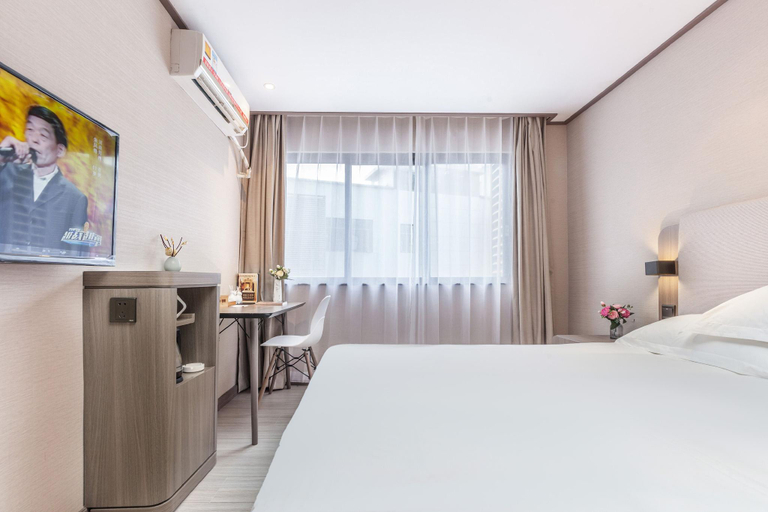 Bedroom 2, Hanting Hotel Guangzhou Nancun Yuangang Metro Station, Guangzhou