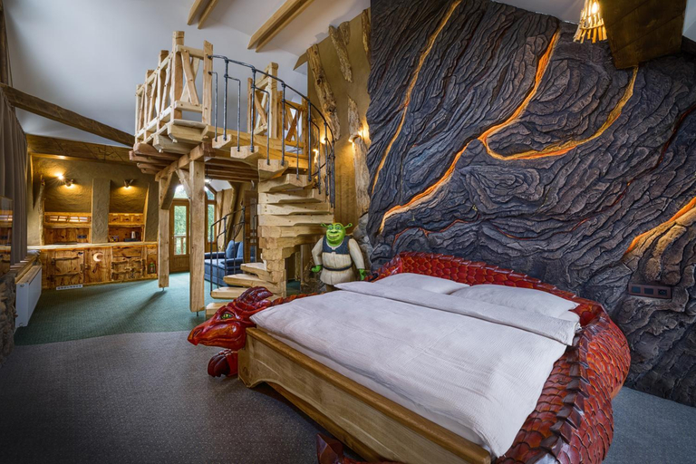 Bedroom 2, Hotel Kocourkov, Chrudim