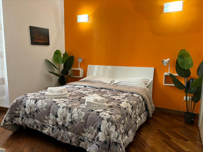Bedroom, cerri apartment, Rome
