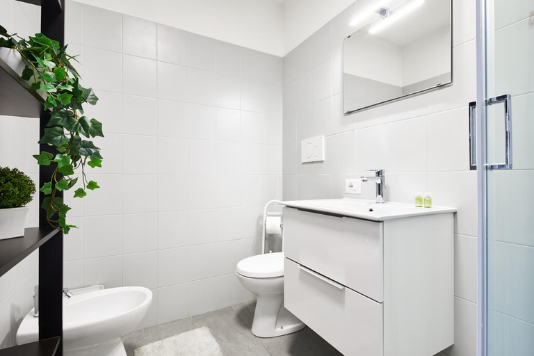 Bathroom 3, House Naviglio Tre, Milano