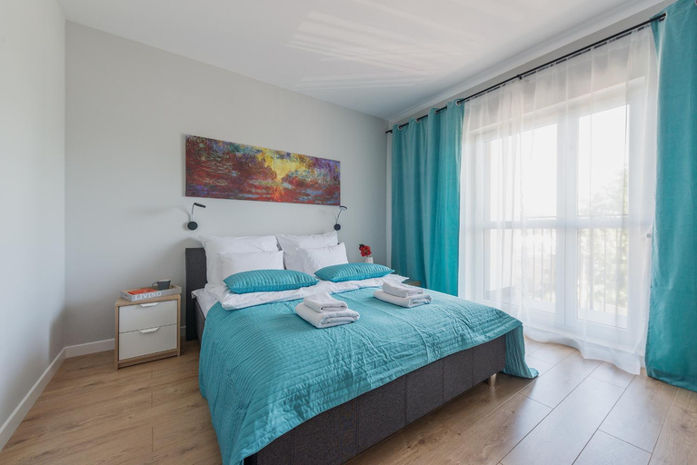 Bedroom, Wagonowa P&O Apartments, Warsaw