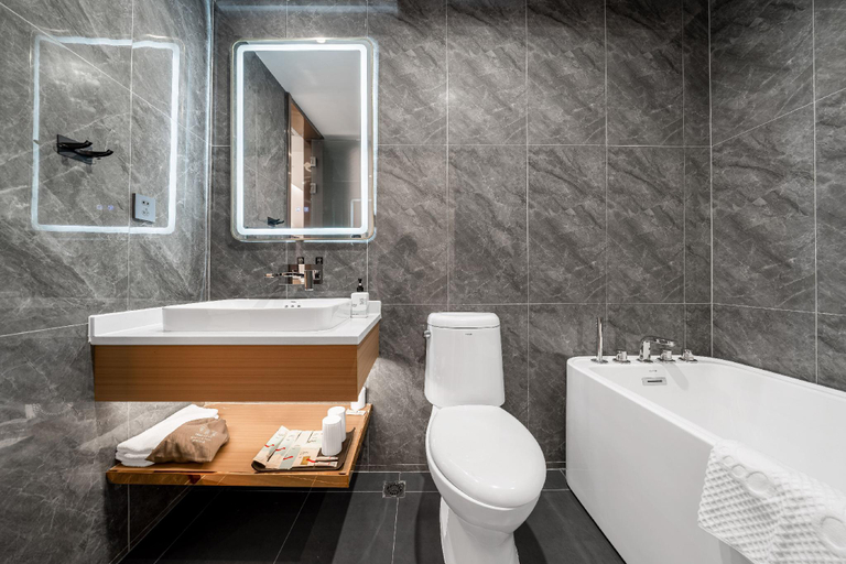 Bathroom 3, Echarm Hotel Chongqing Kaizhou Sports Square, Chongqing