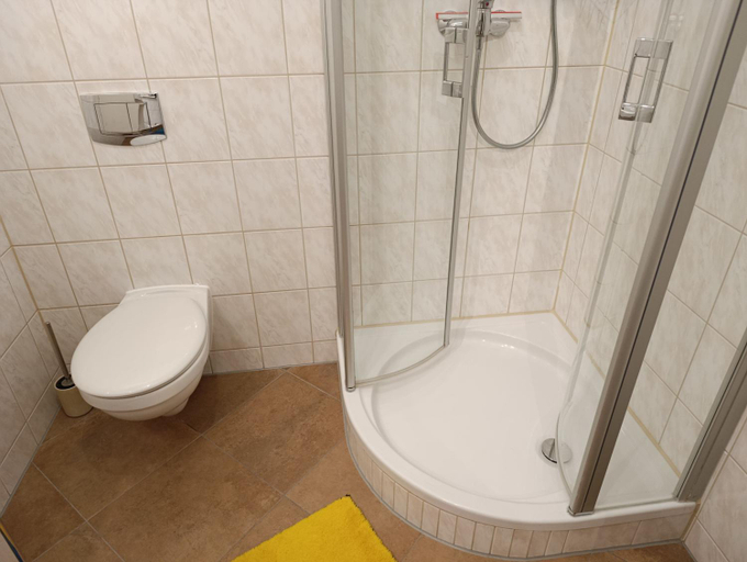Bathroom 2, Residenz Strandkrone 03, Rostock