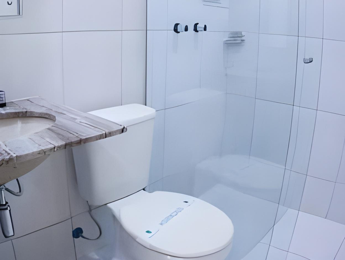 Bathroom 4, Harbor Buriti Hotel, Campo Grande