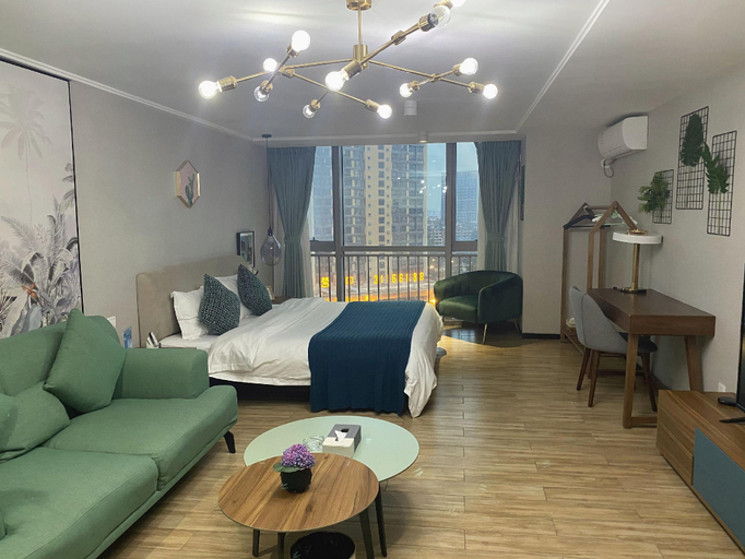 Bedroom 2, Boke Home Boutique Apartment, Guangzhou