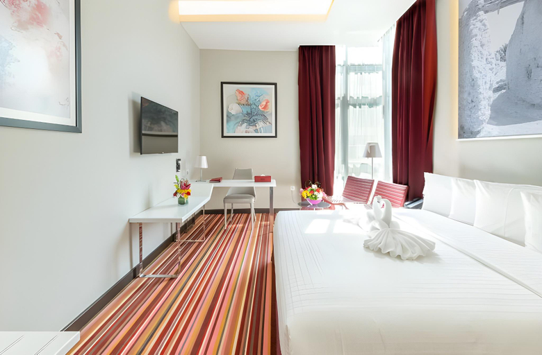 Bedroom 3, Gravity Hotel, Abu Dhabi City
