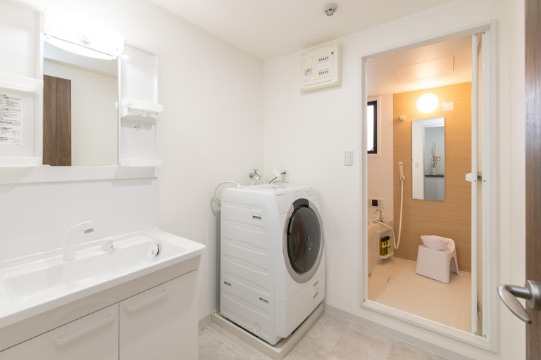 Bathroom 3, Atrium Deluxe Apartments Osaka - Self Check-In Only, Osaka