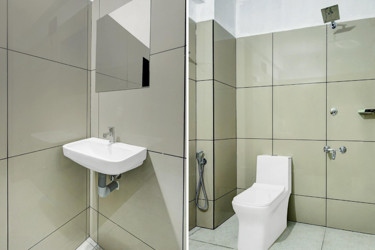 Bathroom 2, Hotel O Olive Residency, Kozhikode