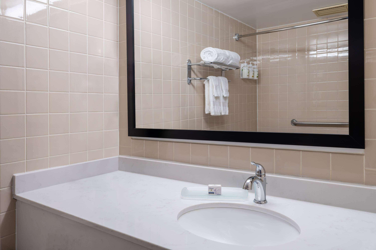 Bathroom 4, Ramada by Wyndham Thunder Bay Airlane Hotel, Thunder Bay