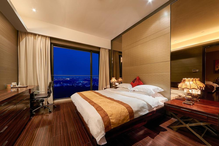 Bedroom 2, Guangzhou HeeFun Apartment - Poly World Trading Center, Guangzhou