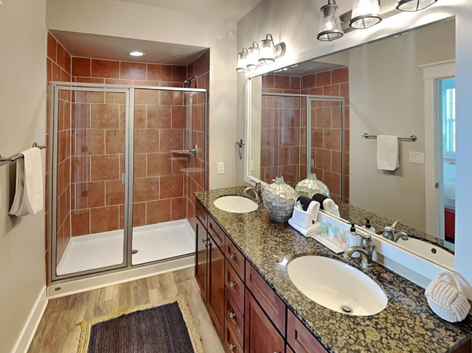 Bathroom 4, Pointe West 303 - Beachside Blue Sailfish, Galveston