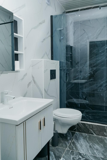 Bathroom, Hotel Utes, Ysyk-Köl (lake)