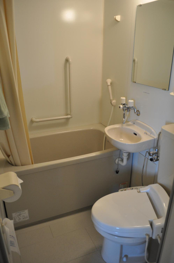 Bathroom 4, Hotel Los Inn Kochi, Kōchi