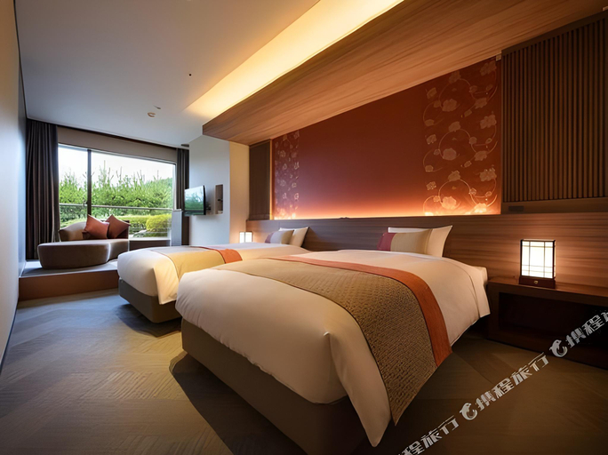 Bedroom 2, Hotel Zuiho, Sendai