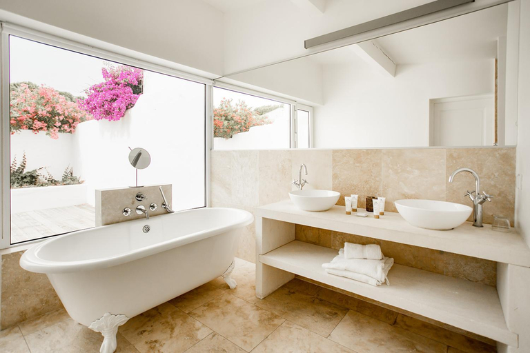 Bathroom 5, Le Mas de la Fouque Hotel, Bouches-du-Rhône