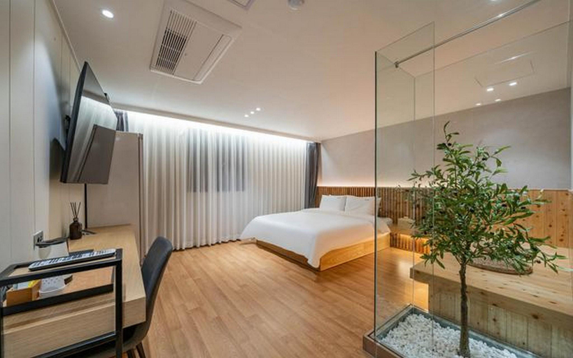 Bedroom 3, Ulsan Samsan Cacao Hotel, Jung