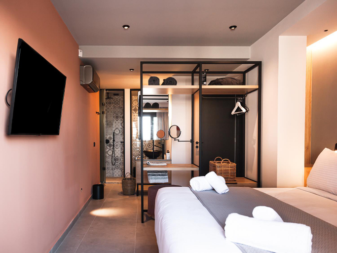 Shower 2, Orama Luxury Suite 3 Bedrooms with Private Pool, Crete