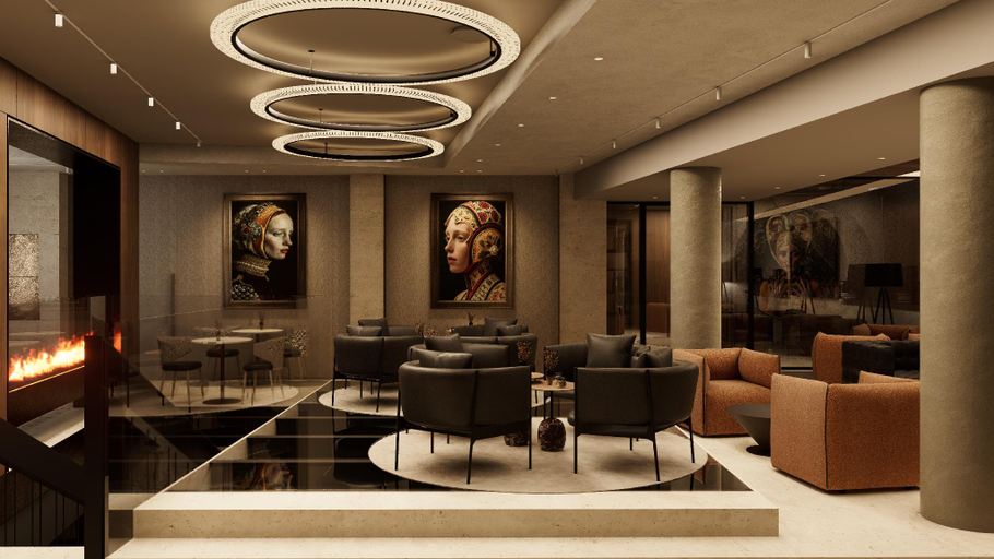 Public Area 3, Leon Hotel & Lounge, Budapesti