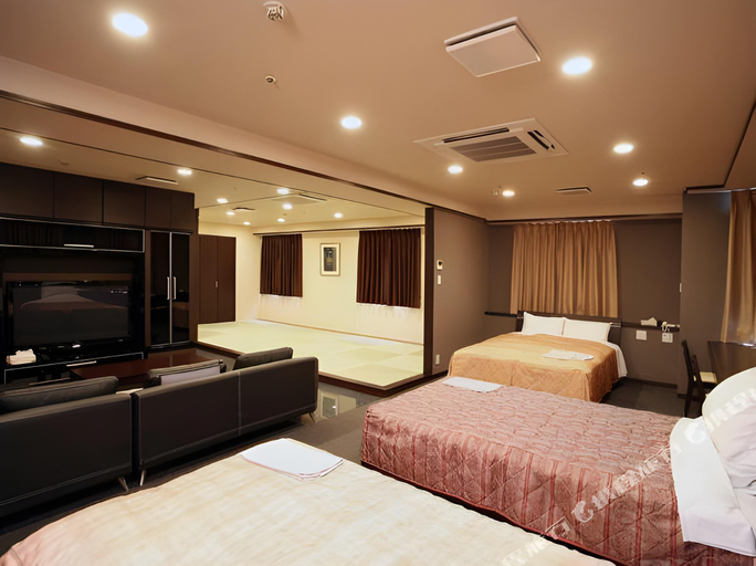 Bedroom 2, New Gifu Hotel Plaza, Gifu