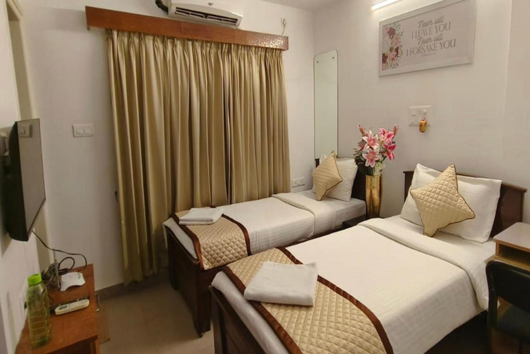 Bedroom 2, OM Residency, Bangalore