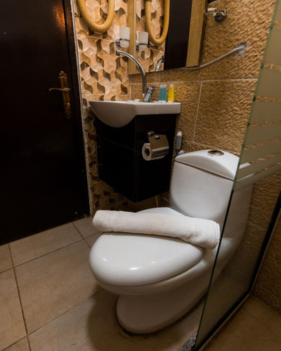 Bathroom 2, Plaza View Hostel, Wadi Musa