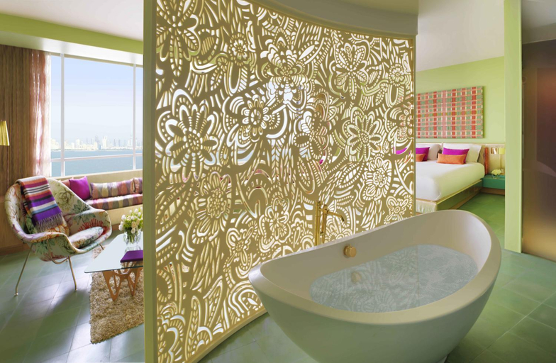 Bathroom 5, Symphony Style Hotel Kuwait, Salmiya