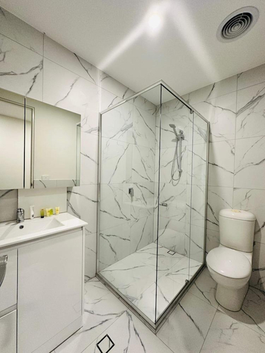 Bathroom 4, Exodus Dandenong Apartment Hotel, Gr. Dandenong - Dandenong