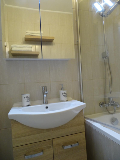 Bathroom 4, Duna View Apartment, Budapesti