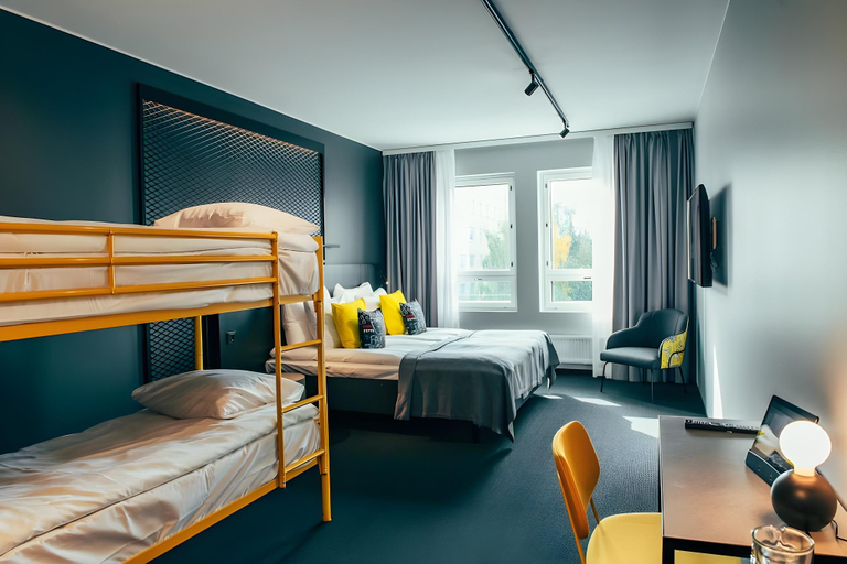 Bedroom 2, The Folks Hotel Konepaja, Uusimaa