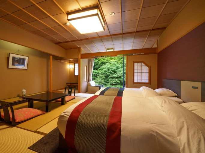 Bedroom 2, Ogawa Onsen Motoyu Hotel Ogawa, Asahi