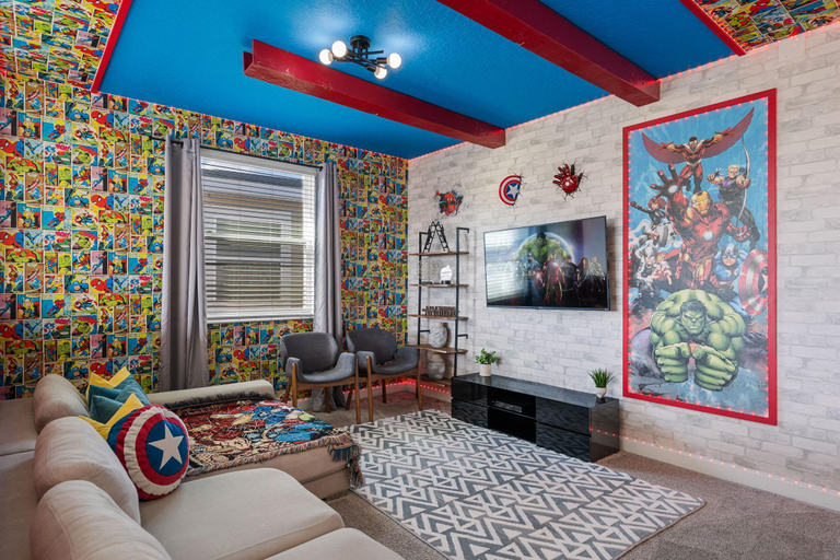 4, Chic 5bed Home Close to Disney Parks, Osceola