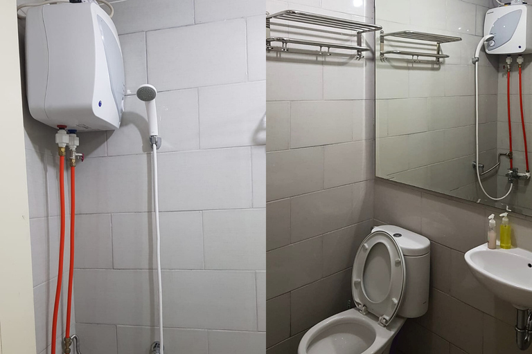 Bathroom, Luci Dream Benson Apartment at Supermal Pakuwon, Surabaya