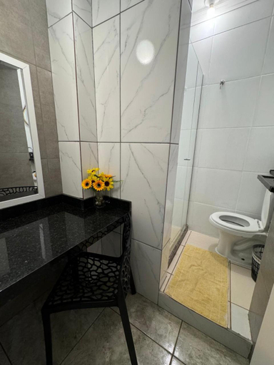 Bathroom 5, Hotel Coqueiros, Valparaíso de Goiás