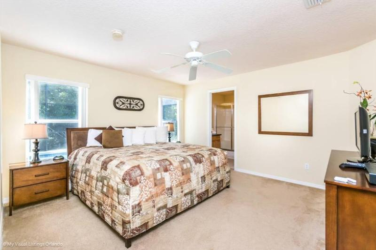 Bedroom 3, Disney Area Executive Homes, Osceola