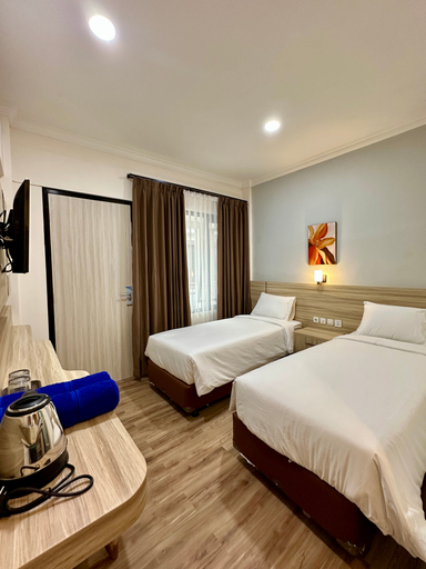 Sansha Hotel Gunungkidul Room Type - Kamar Deluxe Twin