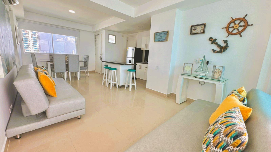 Bedroom 3, Apartamento Elite - Frente el al Mar 3001 CT29, Cartagena de Indias