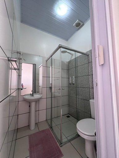 Bathroom, Pousada Ponto Chic, São Miguel Arcanjo