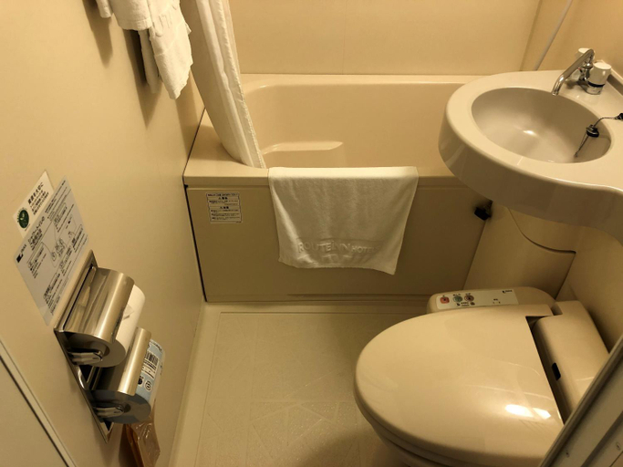Bathroom 4, Hotel Route-Inn Aomori Chuo Inter, Aomori