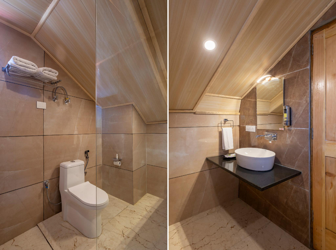 Bathroom 4, Treebo Premium Silverstone Resort With Mountain Valley View, Kullu